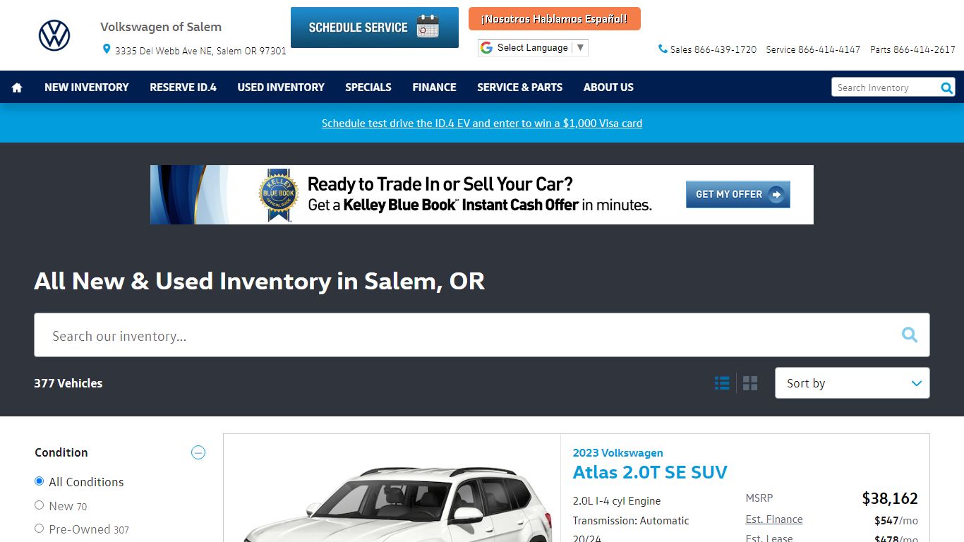 All New & Used Vehicles for Sale in Salem, OR